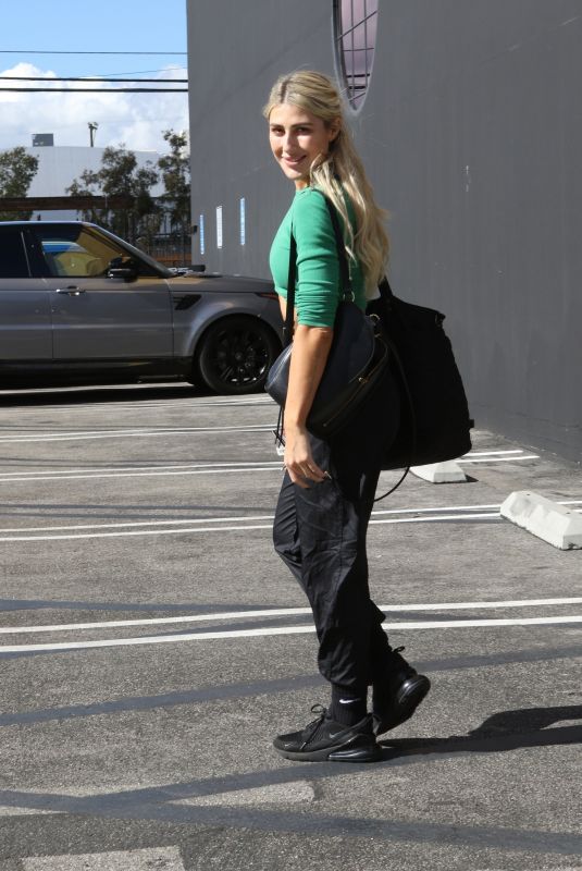 EMMA SLATER Arrives at DWTS Studio in Los Angeles 11/09/2022