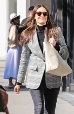 EMMY ROSSUM Out for Lunch at Nate