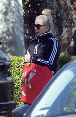 ERIKA JAYNE Arrives at a Workout Session in Los Angeles 11/22/2022