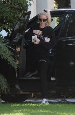 ERIKA JAYNE Arrives at Her Home in Los Angeles 11/12/2022