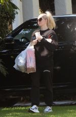 ERIKA JAYNE Arrives at Her Home in Los Angeles 11/12/2022