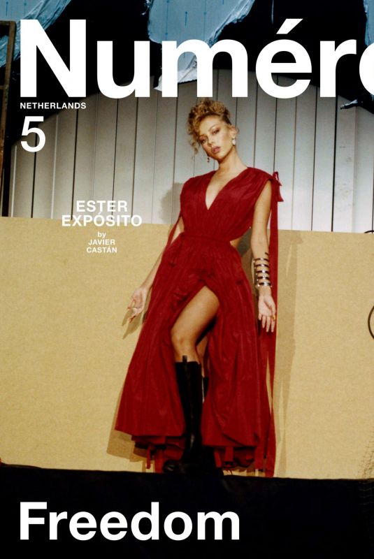 ESTER EXPOSITO in Numero Magazine, Netherlands November 2021