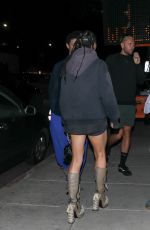 FKA TWIGS Out for Dinner at Matsuhisa Restaurant with her Friends in Beverly Hills 11/19/2022