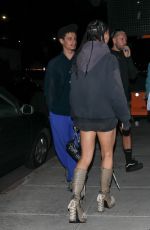 FKA TWIGS Out for Dinner at Matsuhisa Restaurant with her Friends in Beverly Hills 11/19/2022