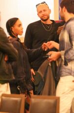 FKA TWIGS Out for Dinner at Matsuhisa Restaurant with her Friends in Beverly Hills 11/19/2022