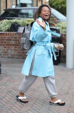 FLEUR EAST Leaves Her Hotel in London 11/05/2022