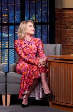FLORENCE PUGH at Late Night with Seth Meyers 11/09/2022