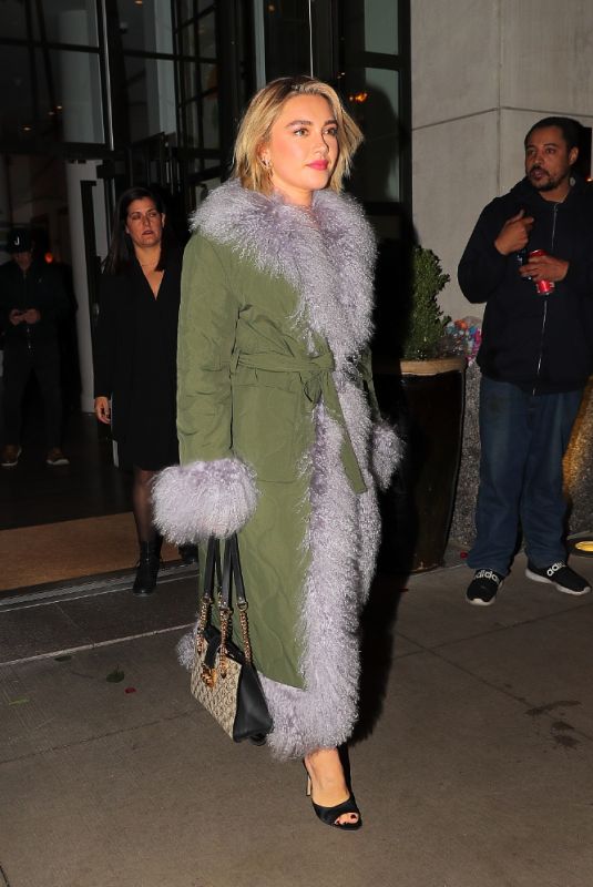 FLORENCE PUGH Out and About in New York 11/10/2022