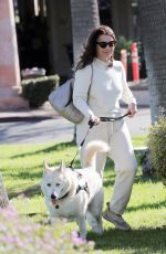 FRAN DRESCHER Out with Her Dog in Los Angeles 11/09/2022