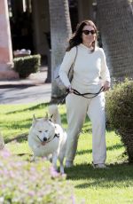 FRAN DRESCHER Out with Her Dog in Los Angeles 11/09/2022