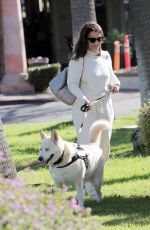 FRAN DRESCHER Out with Her Dog in Los Angeles 11/09/2022