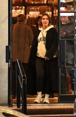 FRANKIE and Wayne BRIDGE on a Date Night in London 11/02/2022