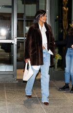 GABRIELLE UNION Leaves Her Hotel in New York 11/21/2022
