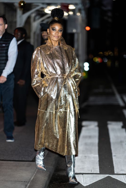 GABRIELLE UNION Noght Out in New York 11/28/2022