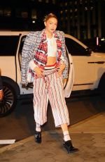 GIGI HADID Arrives at Casa Cipriani for Cfda Awards in New York 11/07/2022