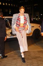 GIGI HADID Arrives at Casa Cipriani for Cfda Awards in New York 11/07/2022