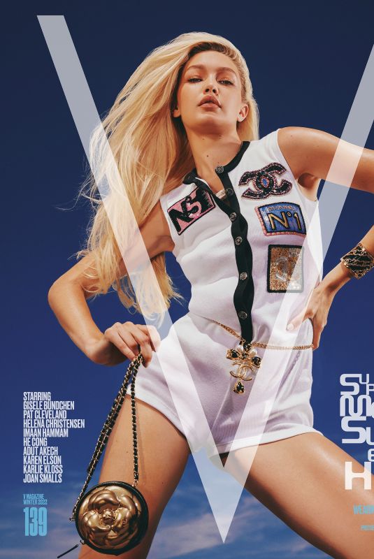 GIGI HADID for V Magazine #139, Winter 2022