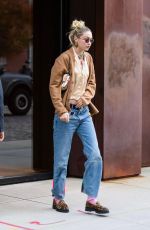 GIGI HADID Leavines Her Apartment in New York 11/03/2022