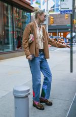 GIGI HADID Leavines Her Apartment in New York 11/03/2022