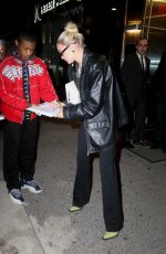 GIGI HADID Night Out in New York 11/05/2022