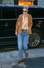 GIGI HADID Out and About in New York 11/03/2022