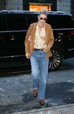 GIGI HADID Out and About in New York 11/03/2022