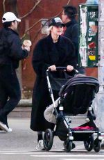 GIGI HADID Out with Her Baby in New York 11/08/2022