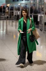 GINA COLANGELO Arrives at Heathrow Airport in London 11/15/2022