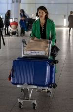 GINA COLANGELO Arrives at Heathrow Airport in London 11/15/2022