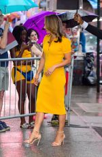 GINGER ZEE Arrives at GMA Studios in New York 09/06/2022