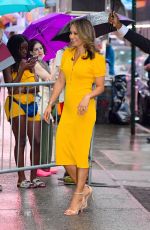 GINGER ZEE Arrives at GMA Studios in New York 09/06/2022