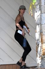 GISELE BUNDCHEN Stops by Her New House to go Over Renovations in Surfside 11/29/2022