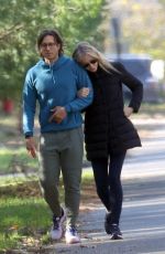 GWYNETH PALTROW and Brad Falchuk Out on Thanksgiving Day in New York 11/24/2022