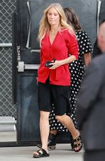 GWYNETH PALTROW Arrives at Jimmy Kimmel Live in Hollywood 10/31/2022