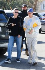 HAILEY and Jusin BIEBER Out in Beverly Hills 11/27/2022