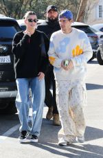 HAILEY and Jusin BIEBER Out in Beverly Hills 11/27/2022
