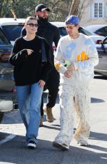 HAILEY and Jusin BIEBER Out in Beverly Hills 11/27/2022