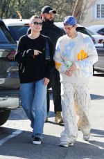 HAILEY and Jusin BIEBER Out in Beverly Hills 11/27/2022