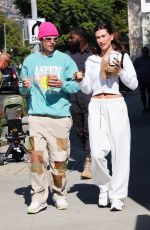 HAILEY and Justin BIEBER at Maru Cafe in Los Feliz 11/05/2022