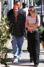 HAILEY and Justin BIEBER Out for Lunch at White Shark in West Hollywood 11/26/2022