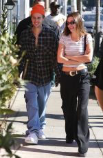 HAILEY and Justin BIEBER Out for Lunch at White Shark in West Hollywood 11/26/2022