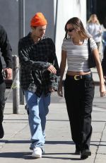 HAILEY and Justin BIEBER Out for Lunch in West Hollywood 11/26/2022
