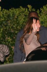 HAILEY BIEBER Arrives at Her Birthday Party at Nobu in Malibu 11/15/2022