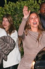 HAILEY BIEBER Arrives at Her Birthday Party at Nobu in Malibu 11/15/2022