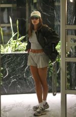 HAILEY BIEBER Heading to a Gym in West Hollywood 11/04/2022