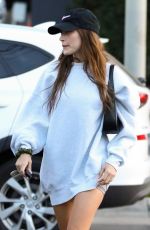 HAILEY BIEBER Leaves Cecconi