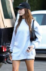 HAILEY BIEBER Leaves Cecconi