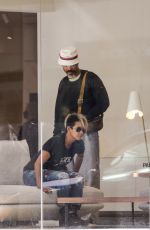 HALLE BERRY Out Shopping for Furniture in Los Angeles 11/18/2022
