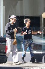 HALLE BERRY Out Shopping for Furniture in Los Angeles 11/18/2022