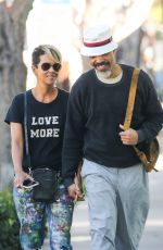 HALLE BERRY Out Shopping for Furniture in Los Angeles 11/18/2022